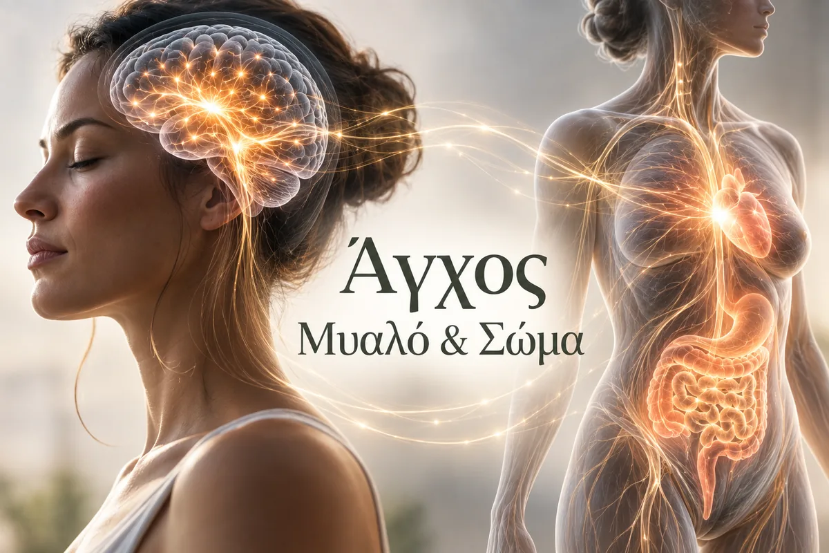 Άγχος στο σώμα – σύνδεση εγκεφάλου, νευρικού συστήματος και σωματικής έντασης
