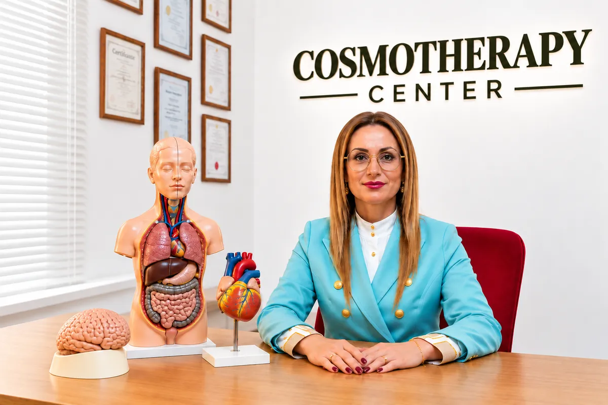 Άντρη Κουτσόφτα στο Cosmotherapy Center και προσέγγιση σωματικής και συναισθηματικής έντασης